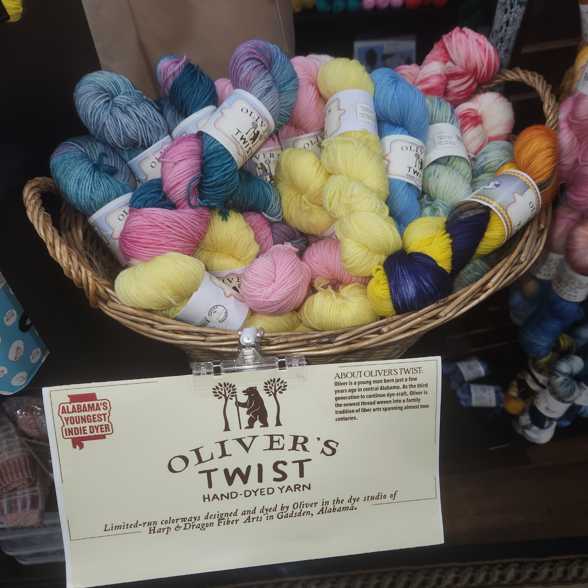 Oliver’s Twist | Hand-Dyed DK Superwash Yarn
