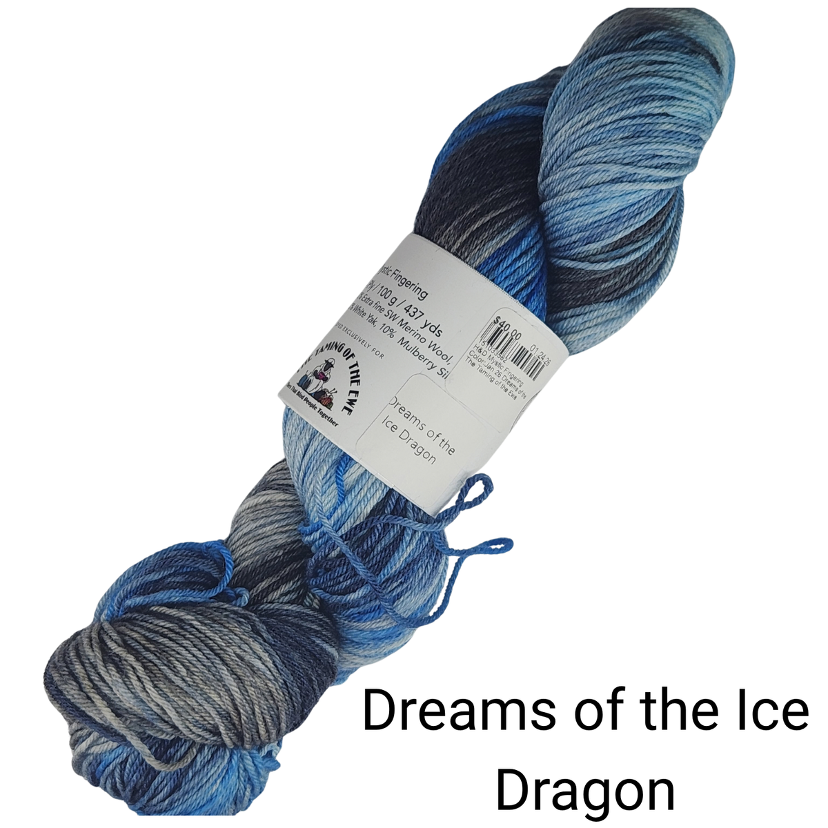 H&D Mystic – Hand-Dyed Merino, Yak & Silk Fingering Weight Yarn