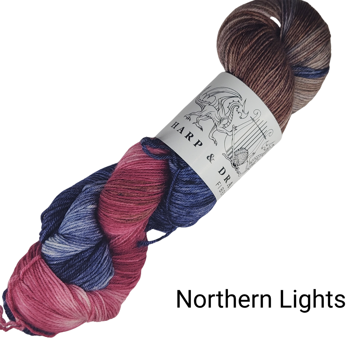 H&D Mystic – Hand-Dyed Merino, Yak & Silk Fingering Weight Yarn