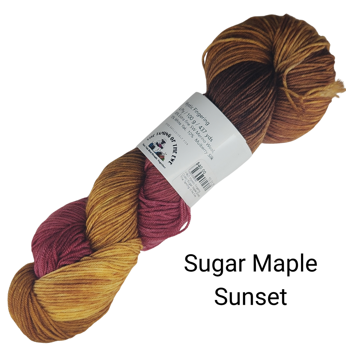 H&D Mystic – Hand-Dyed Merino, Yak & Silk Fingering Weight Yarn