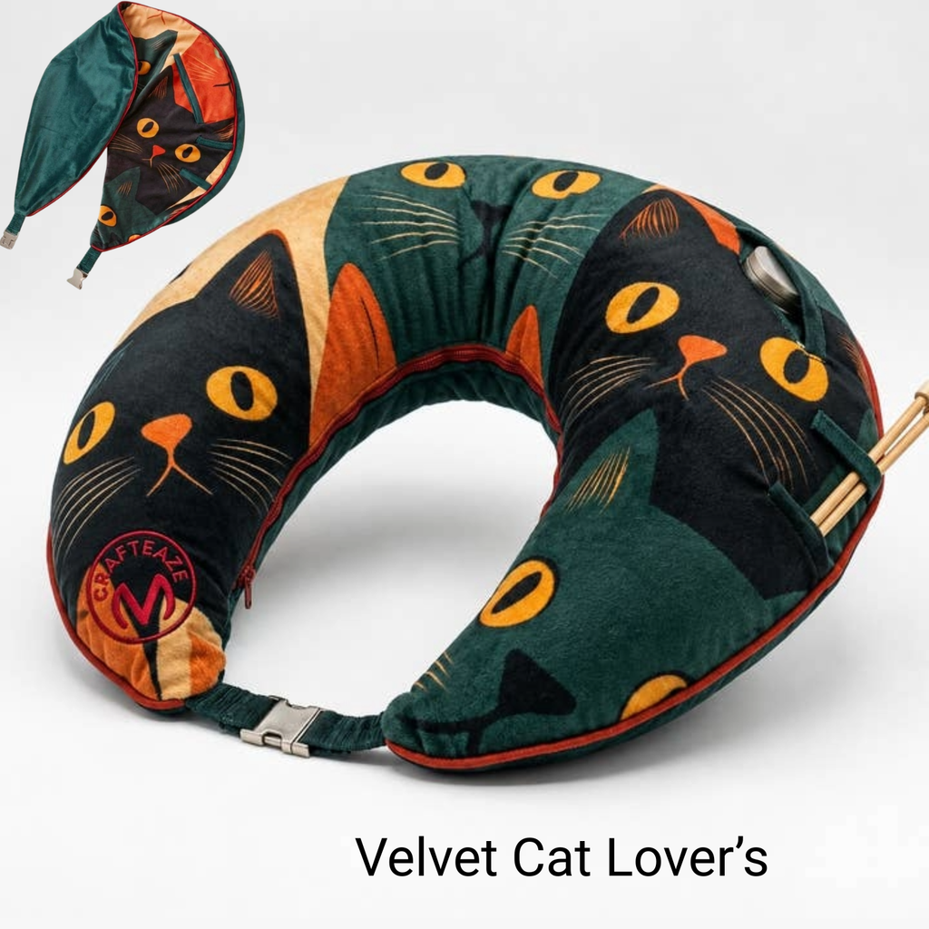 Maker’s Pillow for Knitting and Crochet