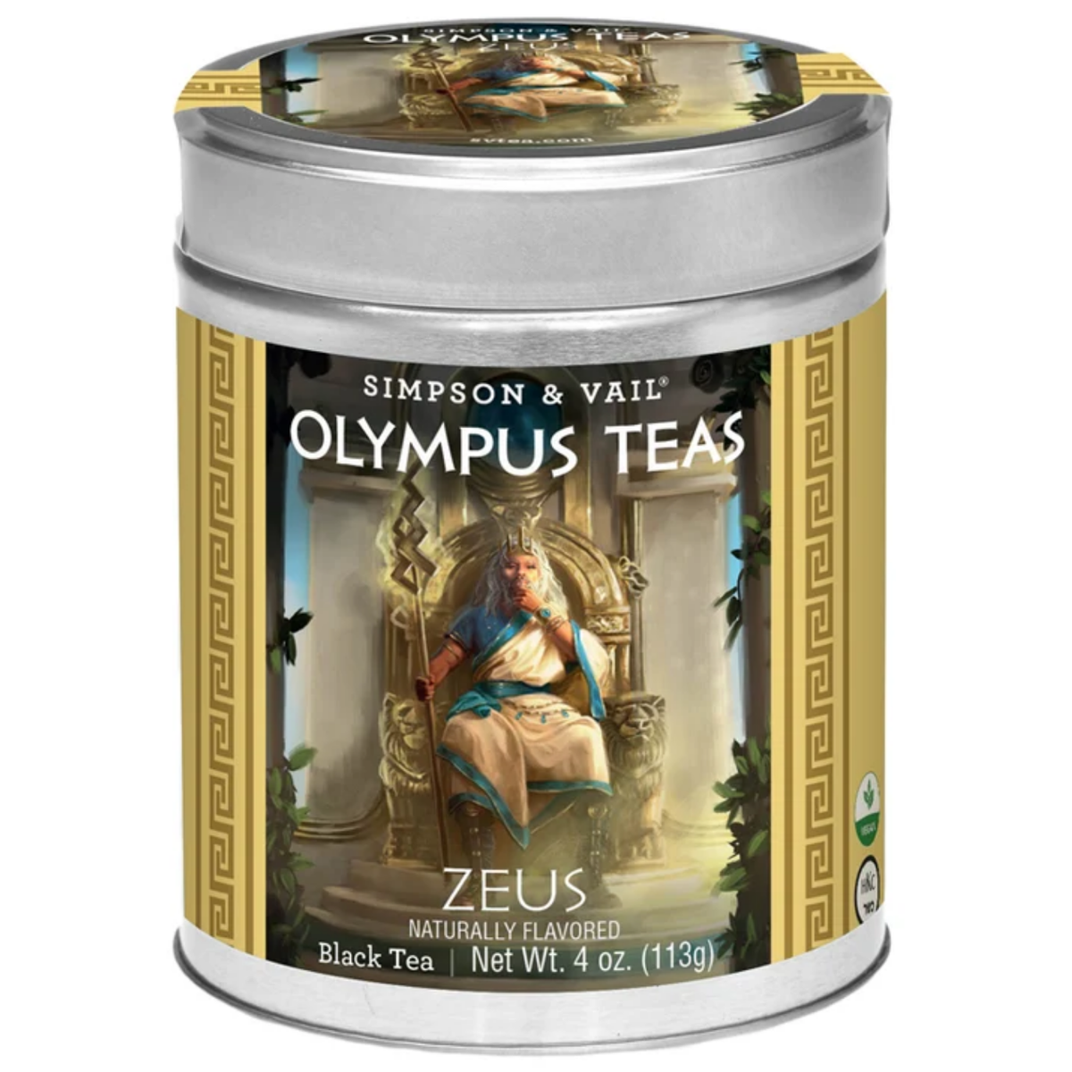 Zeus Olympus Black Tea – 4 oz Tin